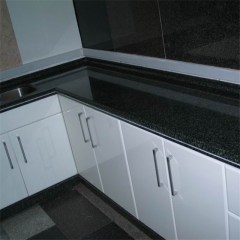 Antique black granite